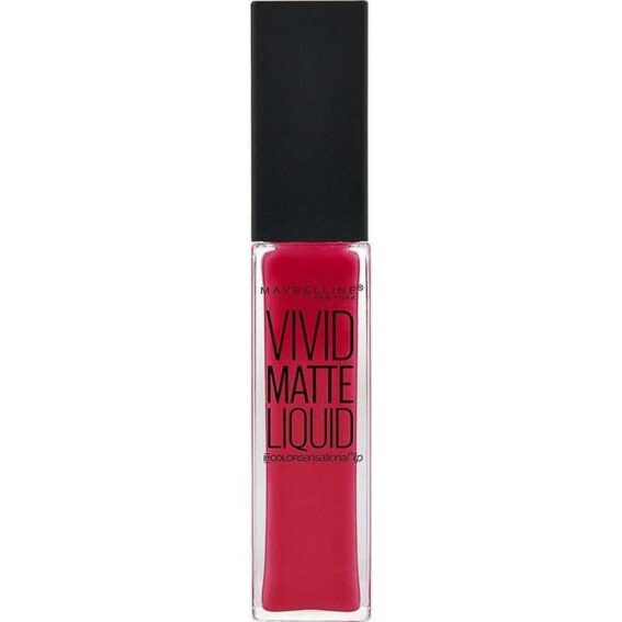 MAYBELLINE Color Sensational Vivid Matte - Liquid Lipstick - 35 Rebel Red