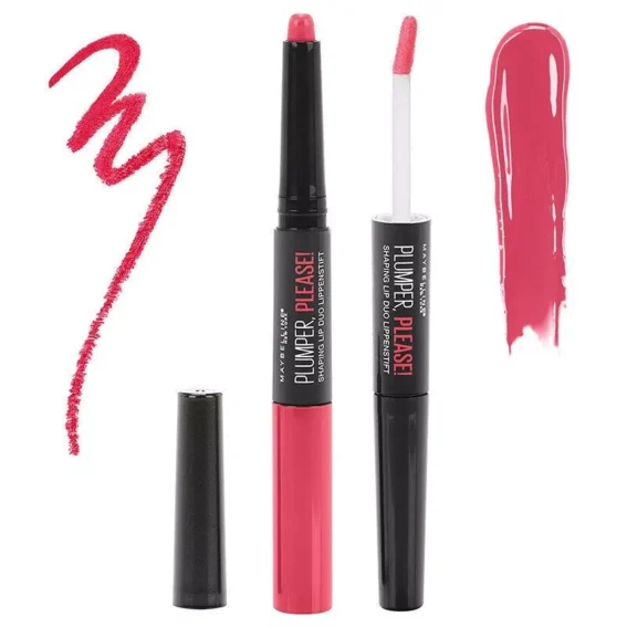 MAYBELLINE Plumper Please 220 Power Stare Lip Duo – Rouge à lèvres