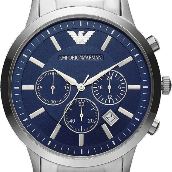 Montre Emporio Armani Renato - Argent
