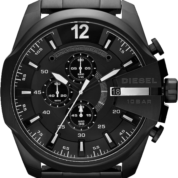 Montre Diesel Mega Chief - Noir